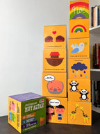 JUEGO DE CUBOS APILABLES CON HISTORIAS BÍBLICAS