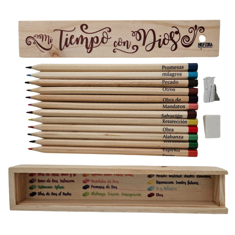 LAPICES DE COLORES: TIEMPO CON DIOS