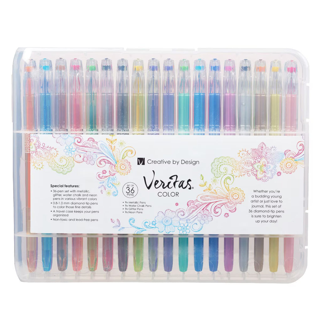 VERITAS: SET DE BOLÍGRAFOS DE GEL