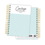 LIBRETA: COLECCIÓN LINEAS Y FLORES