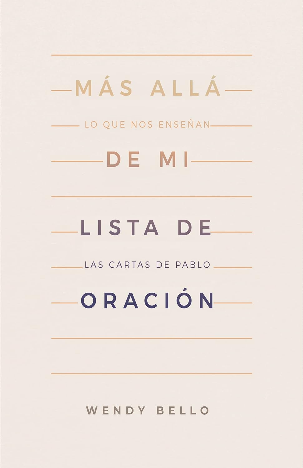 MAS ALLÁ DE MI LISTA DE ORACIÓN