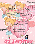 TARJETAS DULCE MUJER