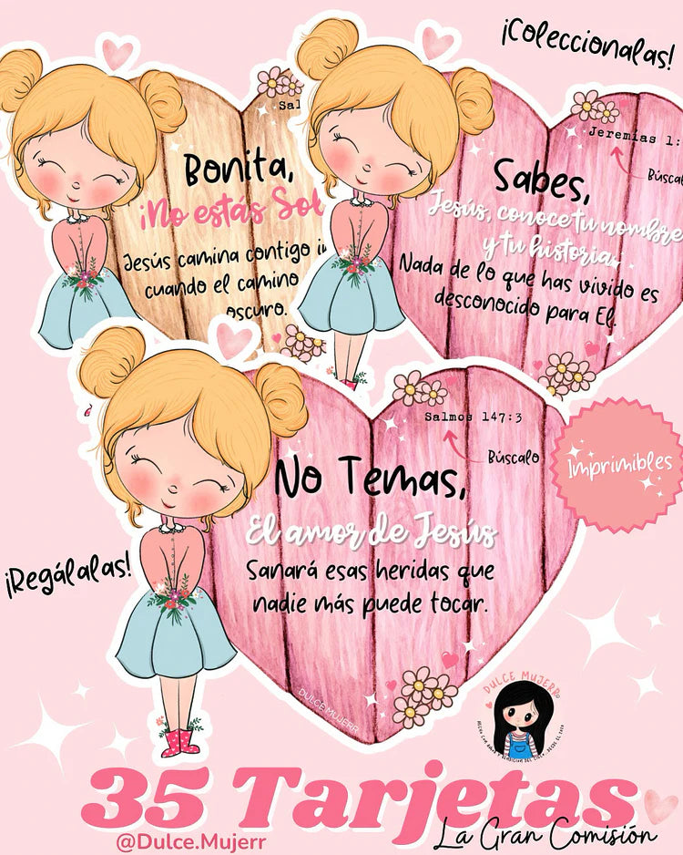 TARJETAS DULCE MUJER