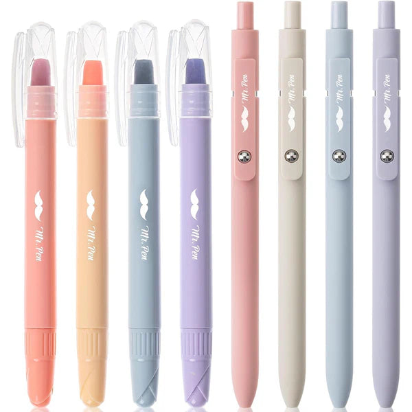 MR. PEN: SET DE RESALTADORES Y BOLÍGRAFOS