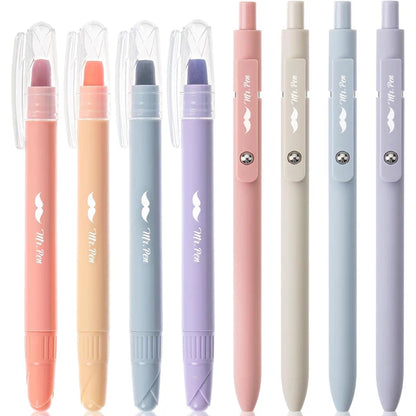 MR. PEN: SET DE RESALTADORES Y BOLÍGRAFOS