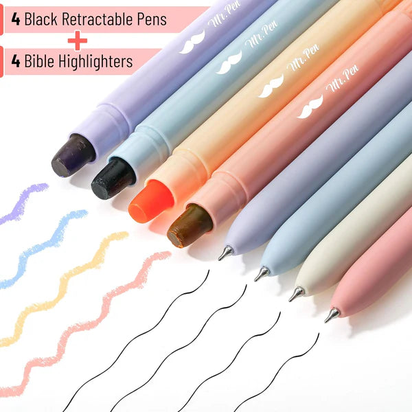 MR. PEN: SET DE RESALTADORES Y BOLÍGRAFOS
