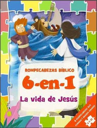 ROMPECABEZAS BÍBLICOS 6 EN 1: LA VIDA DE JESÚS